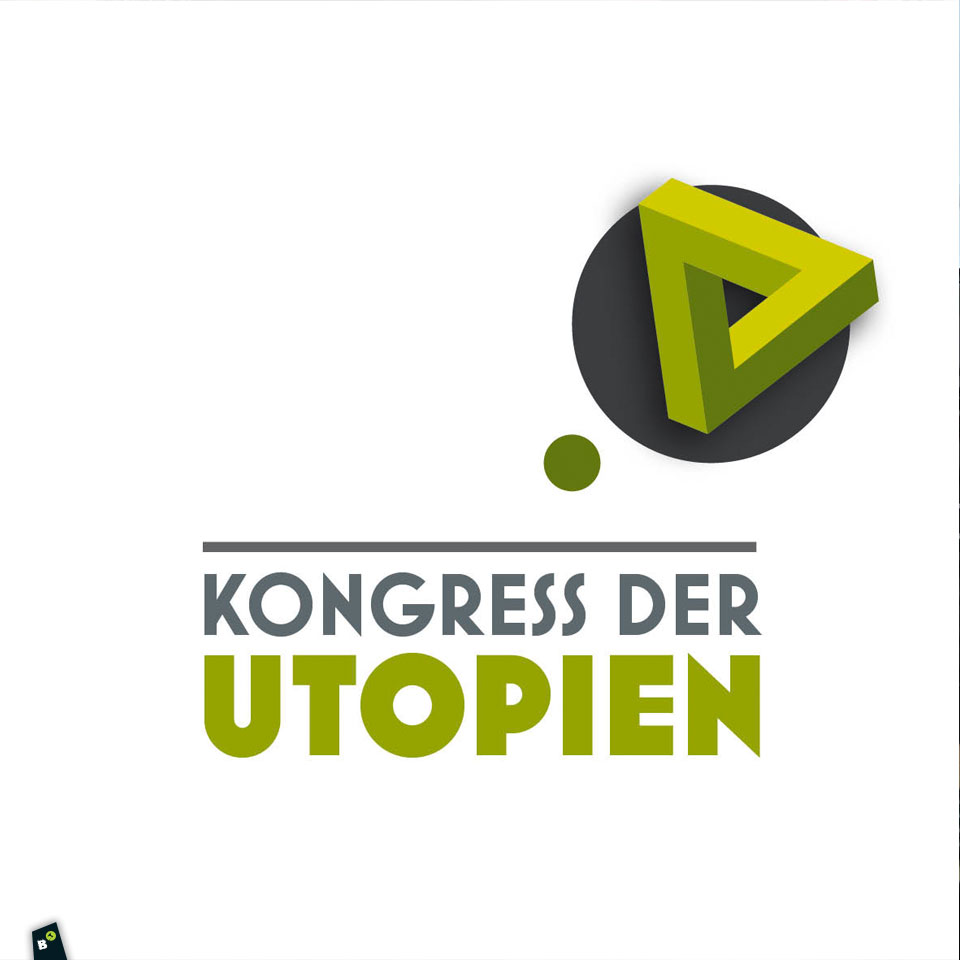 Logogestaltung: Kongress der Utopien